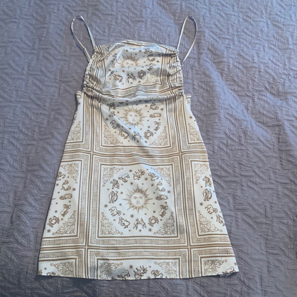 DANIELLE BERNSTEIN zodiac mini dress